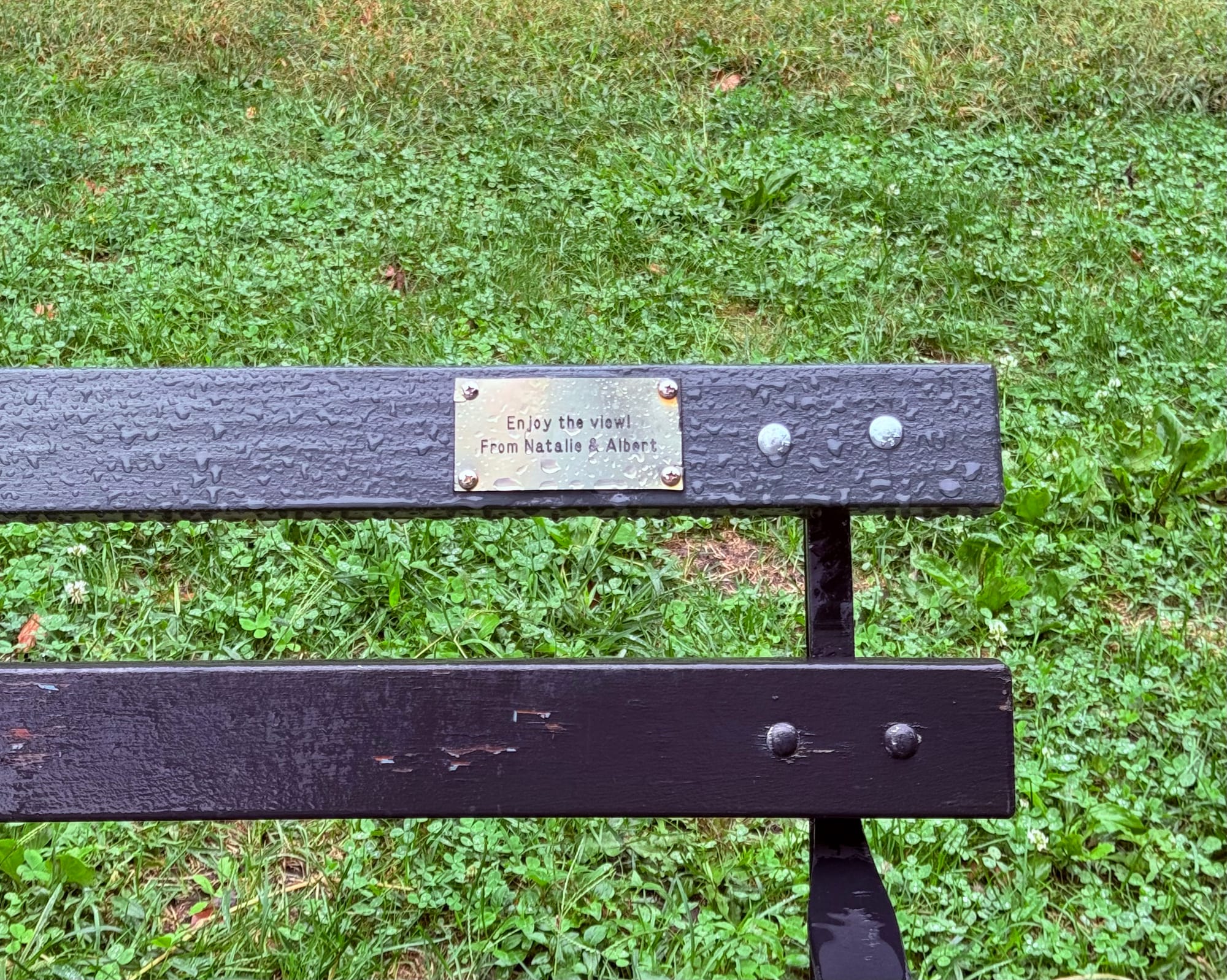 “Enjoy the view!”